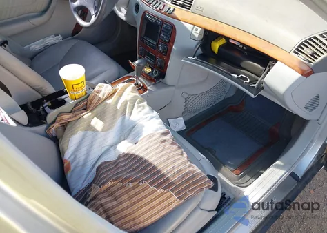 2000 Mercedes-Benz S 430 из США, поврежденный, VIN WDBNG70J9YA056395